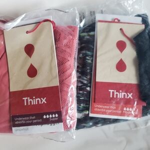 2 THINX xl period panties